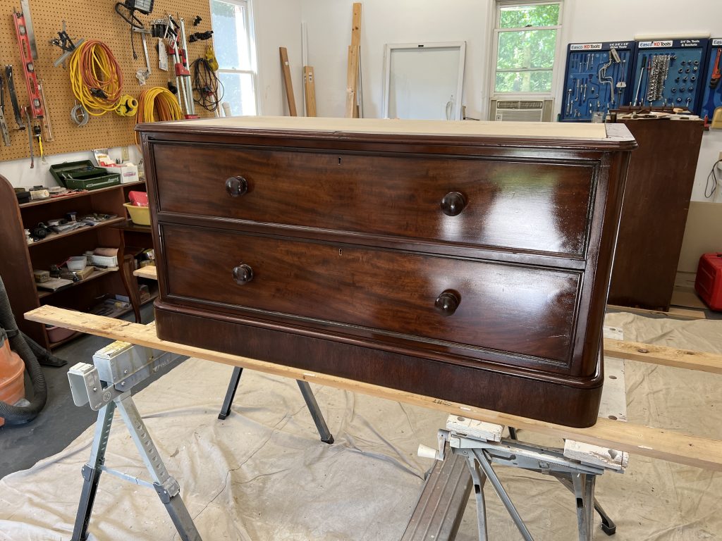 restored Lamb Armoire base
