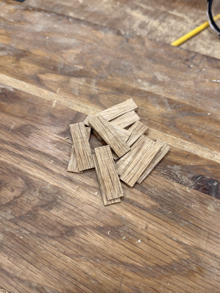 Tenon wedges