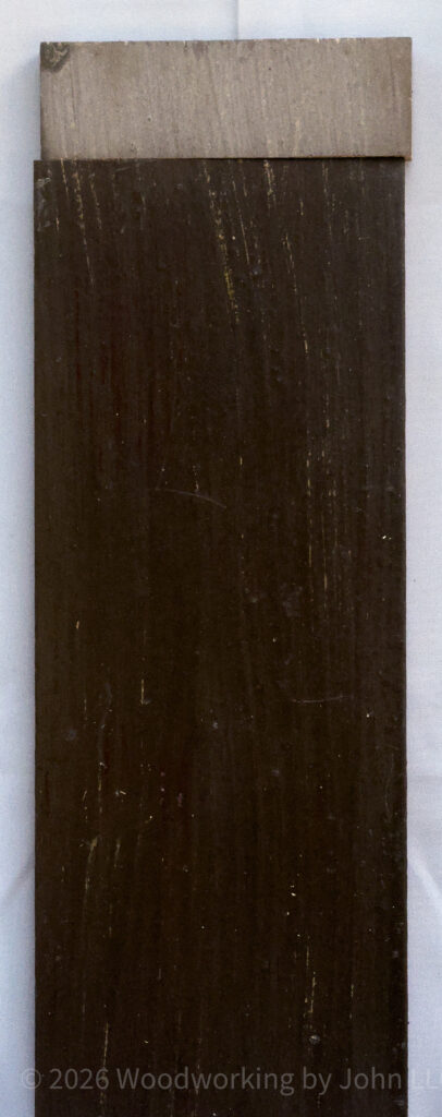 Driftwood milk paint with Mercantile, Barn Red, Buttermilk, and Denim Blue dry brushing