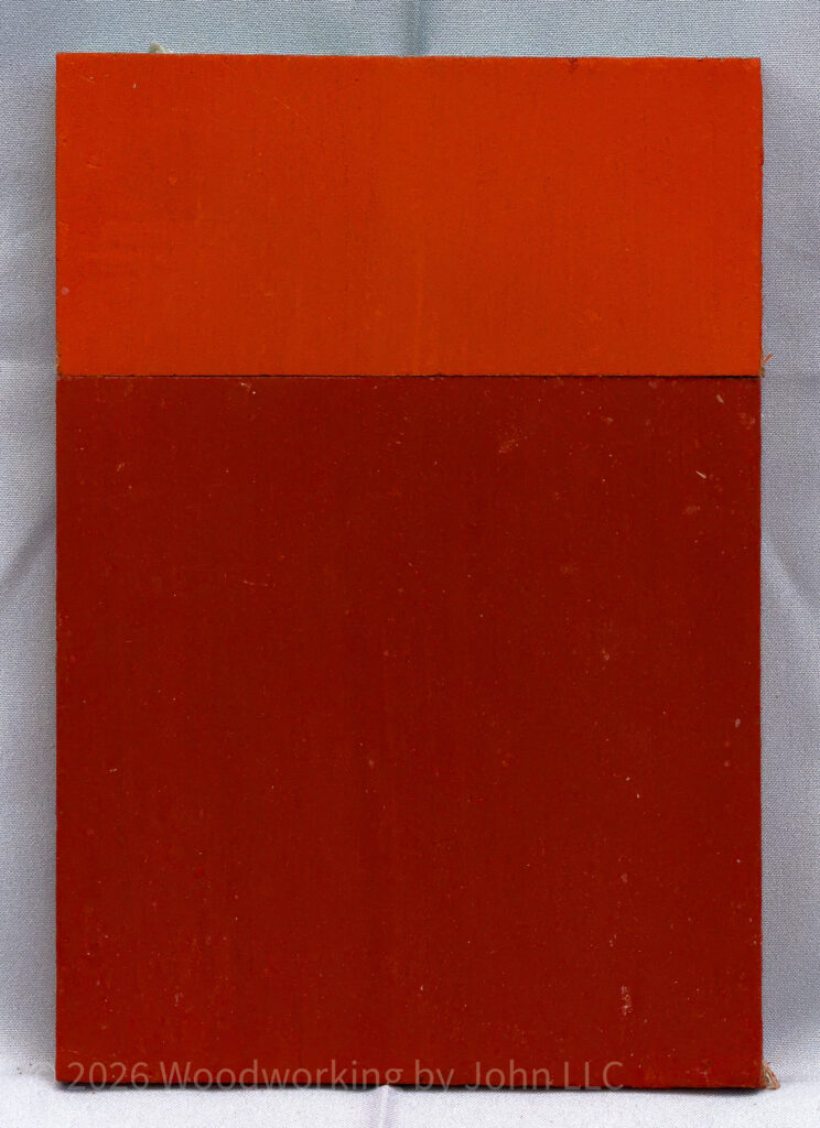 Persimmon milk paint