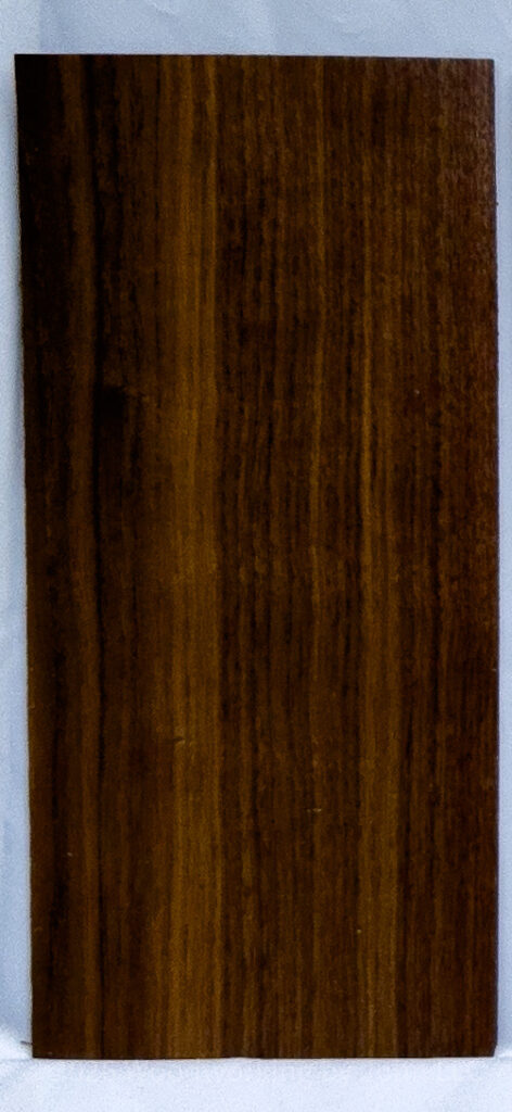 Black walnut with Oil, Rosin & Wax finish