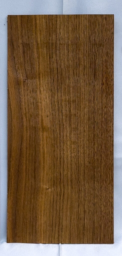 Black walnut with Scandinavian Linseed Oil Soap finish