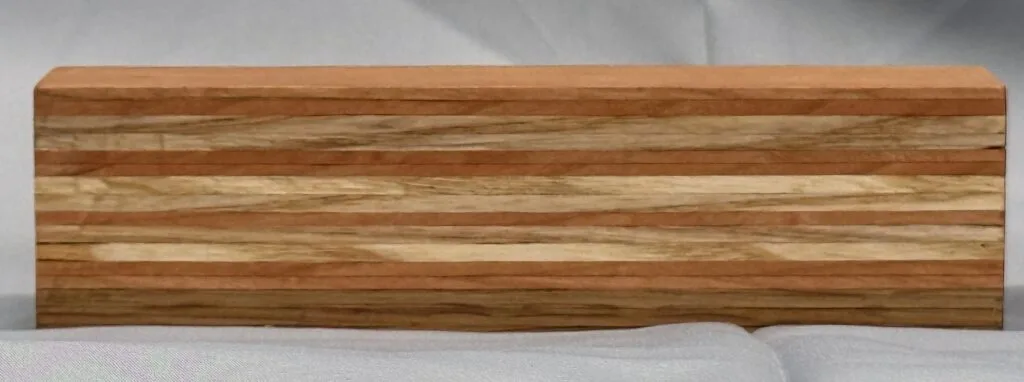 Cherry / Ash / Cherry / Ash / Cherry laminated rocker blade