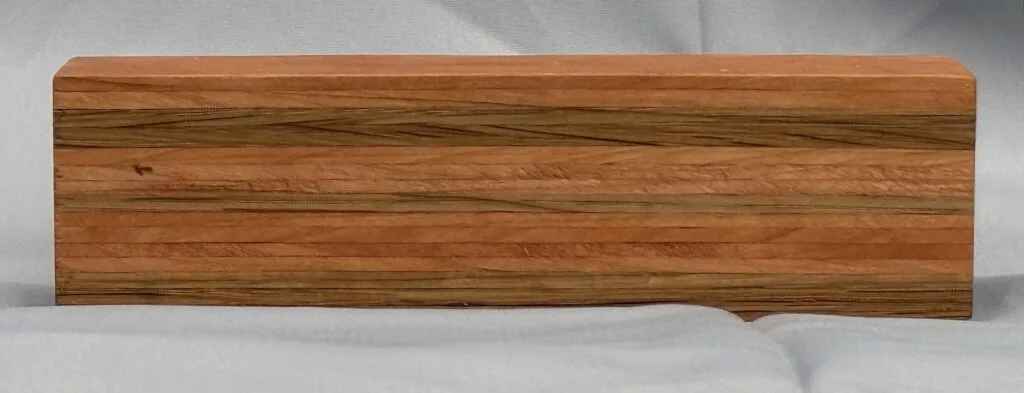 Cherry / Oak / Cherry / Oak laminated rocker blade